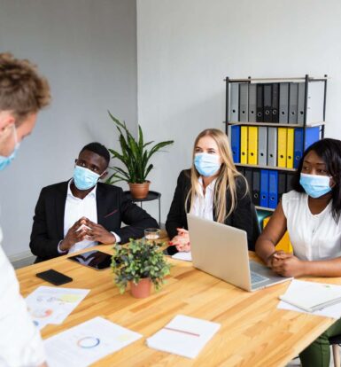 A virtual medical scribe assisting a doctor in Delaware.