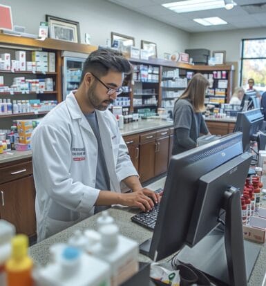 A New Jersey pharmacy outsourcing billing tasks with Staffingly, Inc.