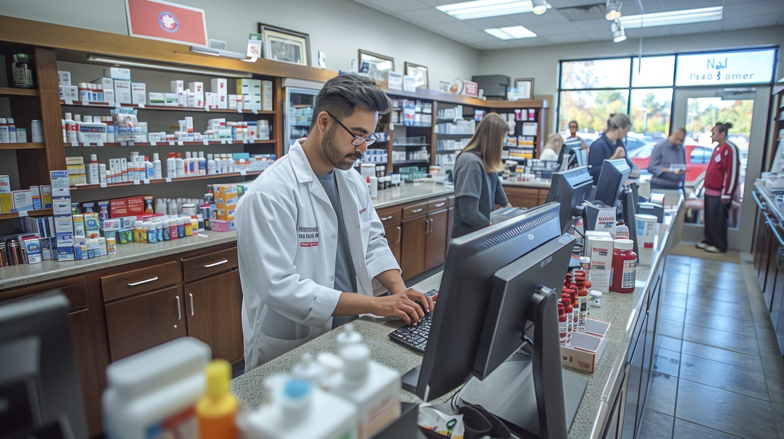 A New Jersey pharmacy outsourcing billing tasks with Staffingly, Inc.