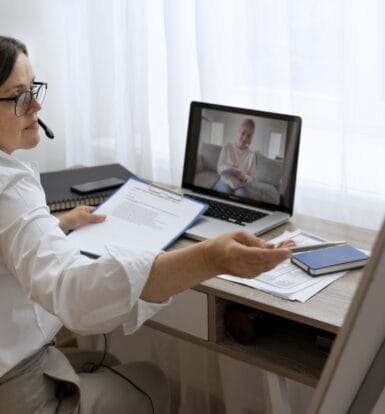 Table showcasing the top five benefits of telehealth outsourcing for healthcare providers.