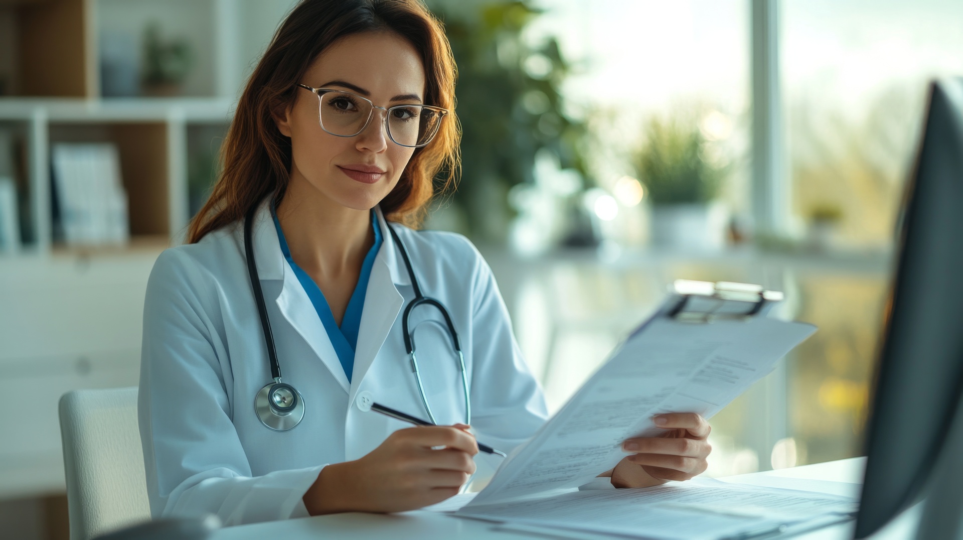 Medical scribe assisting a healthcare provider in Massachusetts