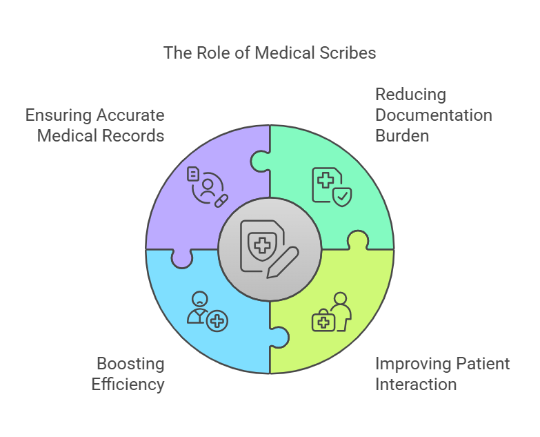 The role of medical scribes in healthcare.