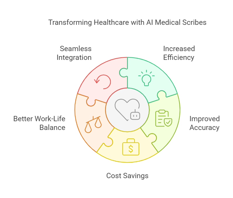 Transforming healthcare with AI medical scribes