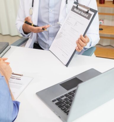 Healthcare provider managing authorization keys efficiently to streamline operations, insurance verification, and prior authorization processes.