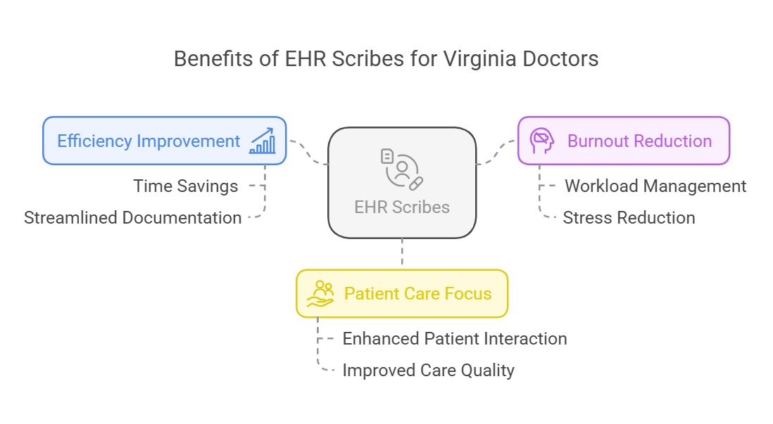 Benefits of EHR Scribes for Virginia Doctors.