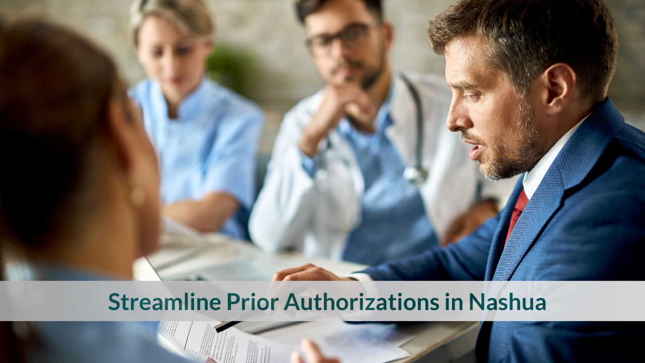 Streamline prior authorization services in Nashua pediatric clinic
