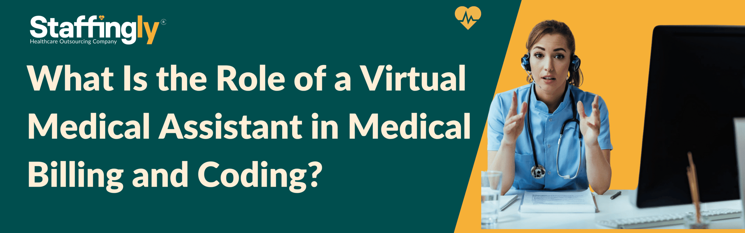 Virtual Medical Assistant handling medical billing and coding tasks.