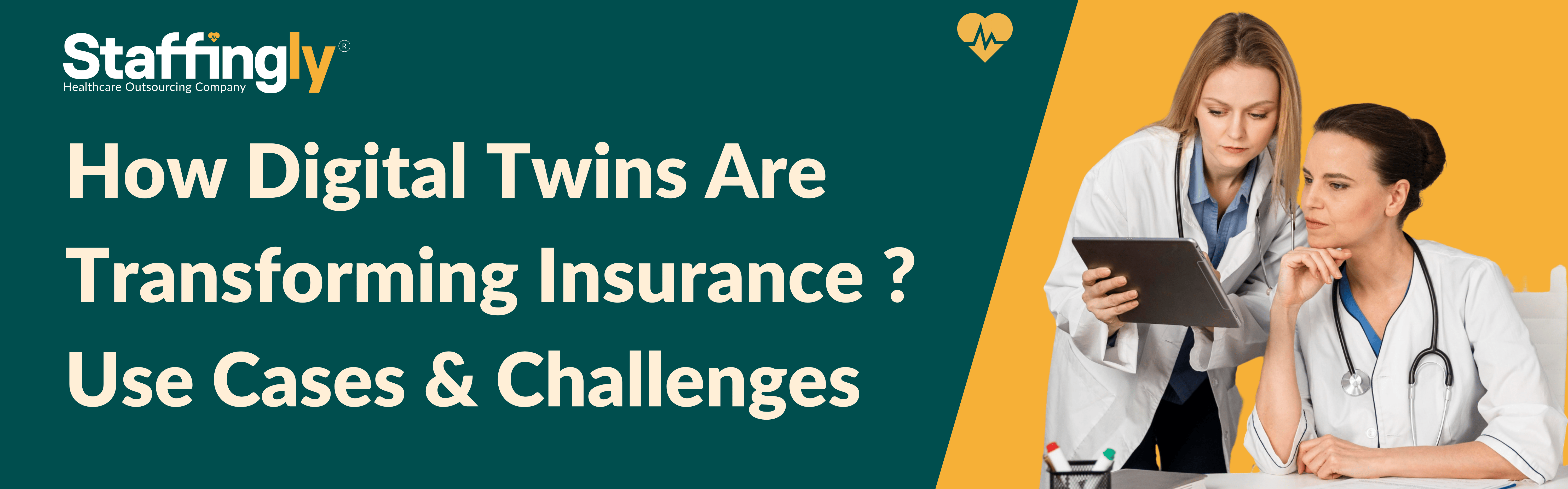 Visual representation of digital twins in insurance, showcasing real-time data tracking and risk management.