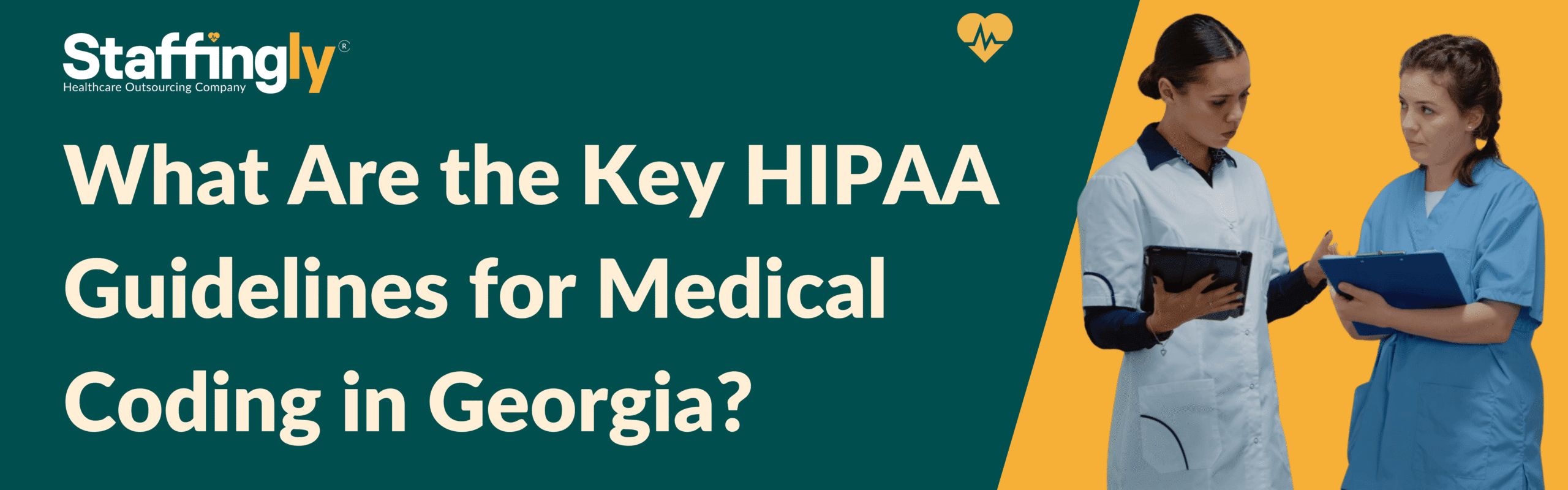 Medical coder reviewing patient records for HIPAA compliance in Georgia