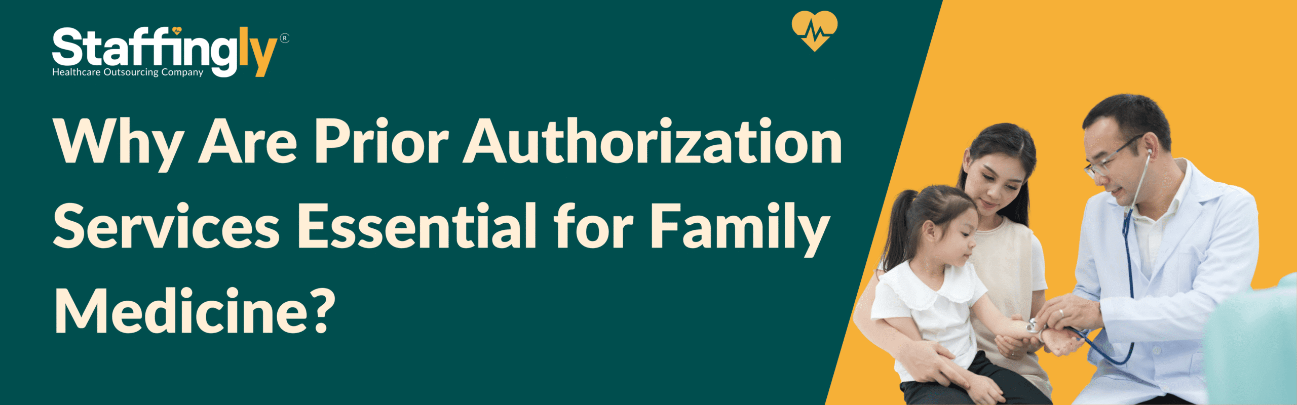 Doctor reviewing prior authorization paperwork in a family medicine clinic