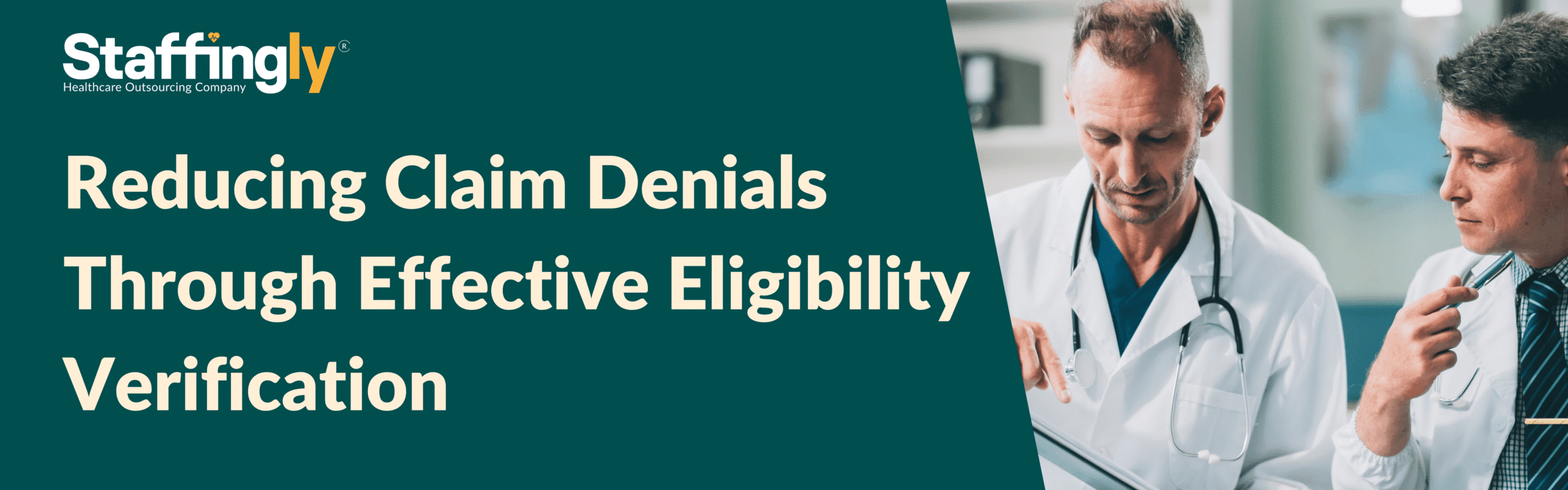 Healthcare worker performing eligibility verification for a patientโs insurance.