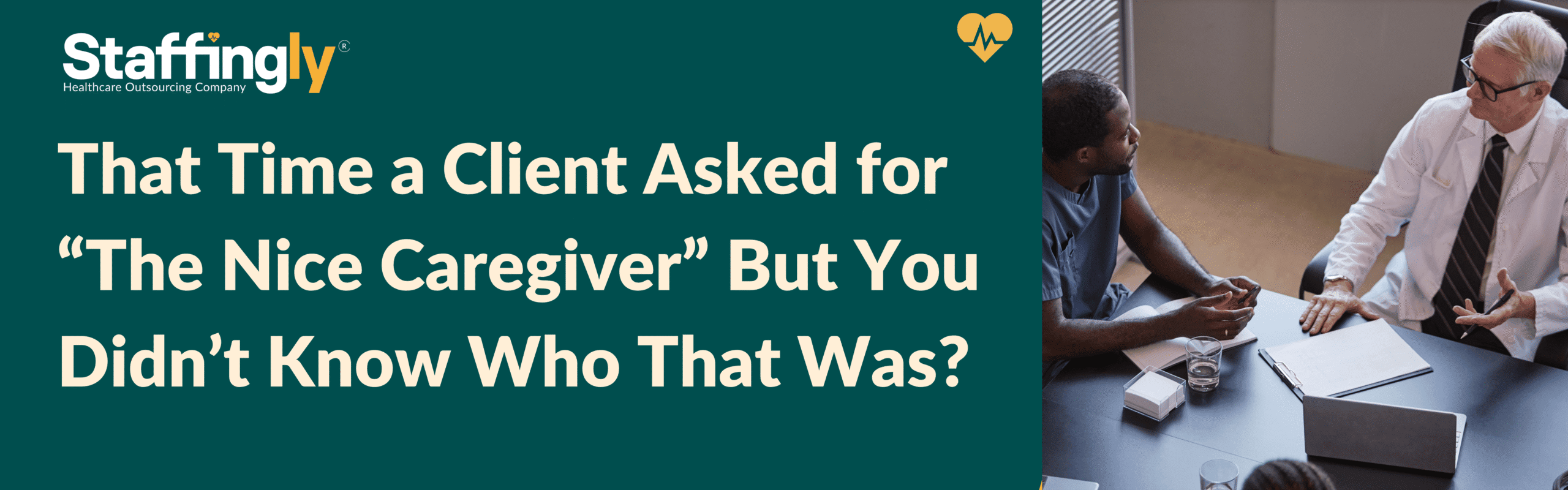 Caregiver and client discussing preferences for personalized care.