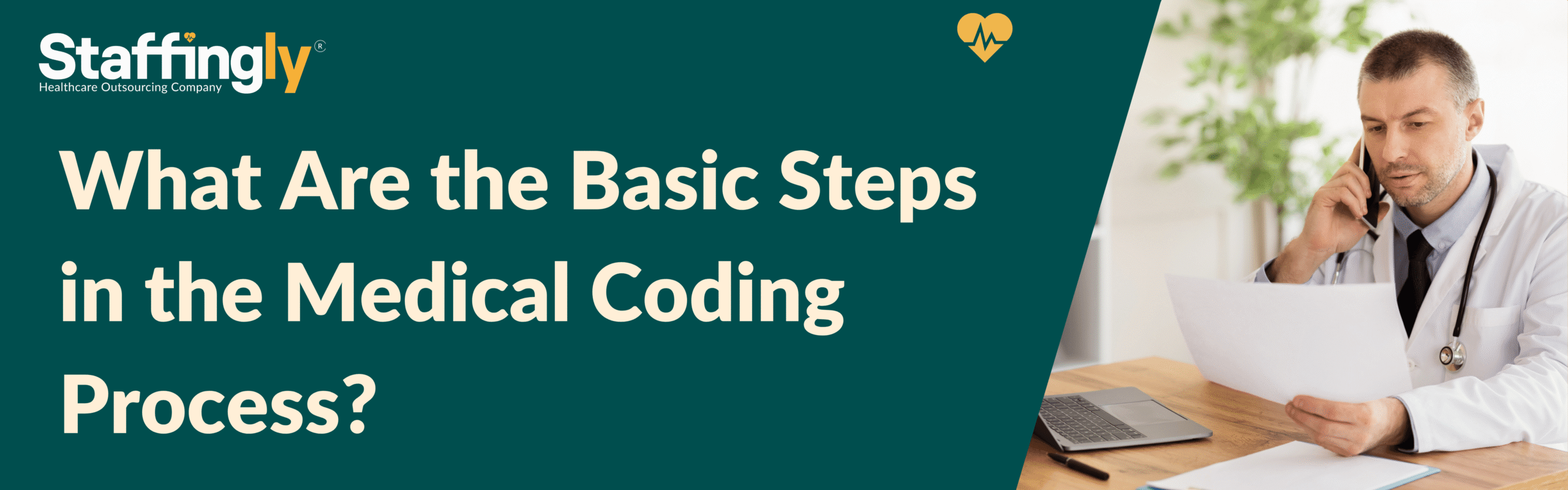 Medical coding specialist reviewing codes and documentation