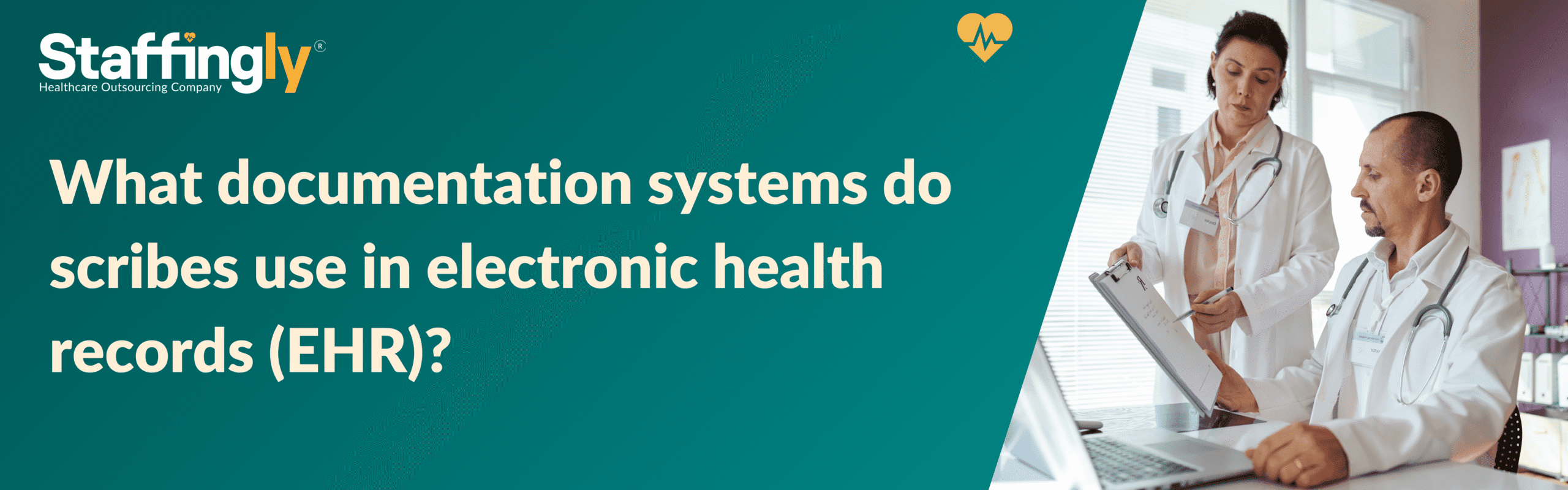 Virtual medical scribe working inside an electronic health record system