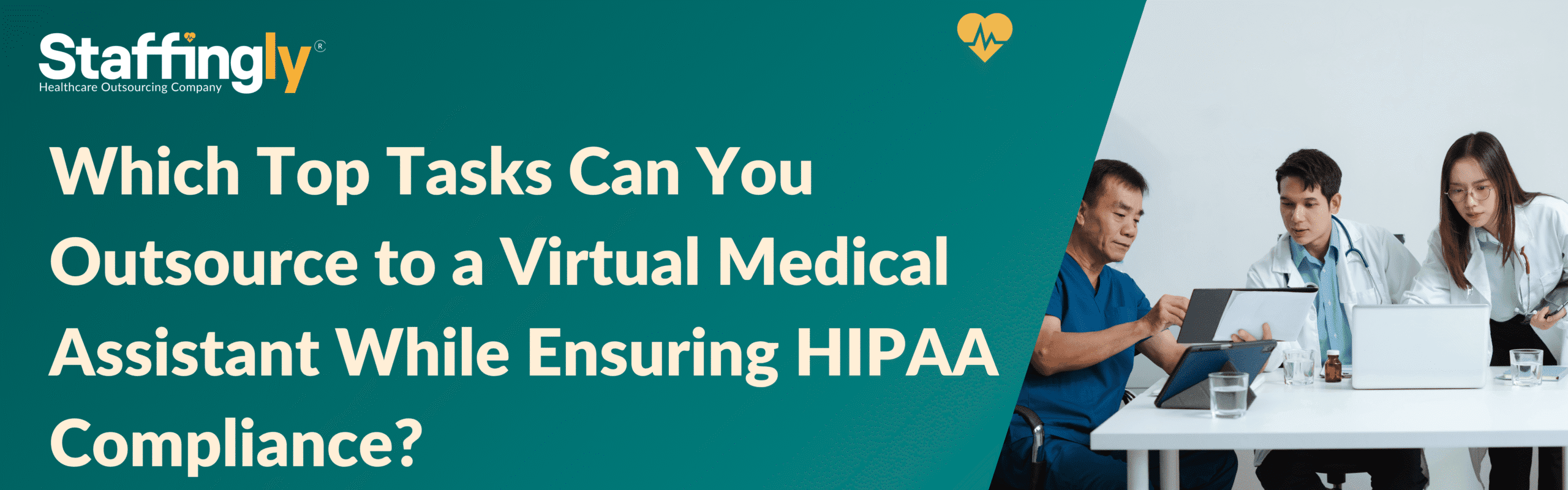 "Virtual Medical Assistant handling tasks for a medical practice while ensuring HIPAA compliance."