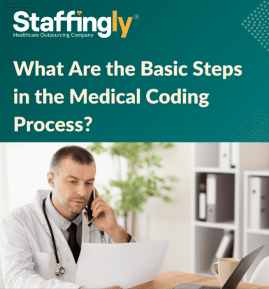 Medical coding specialist reviewing codes and documentation