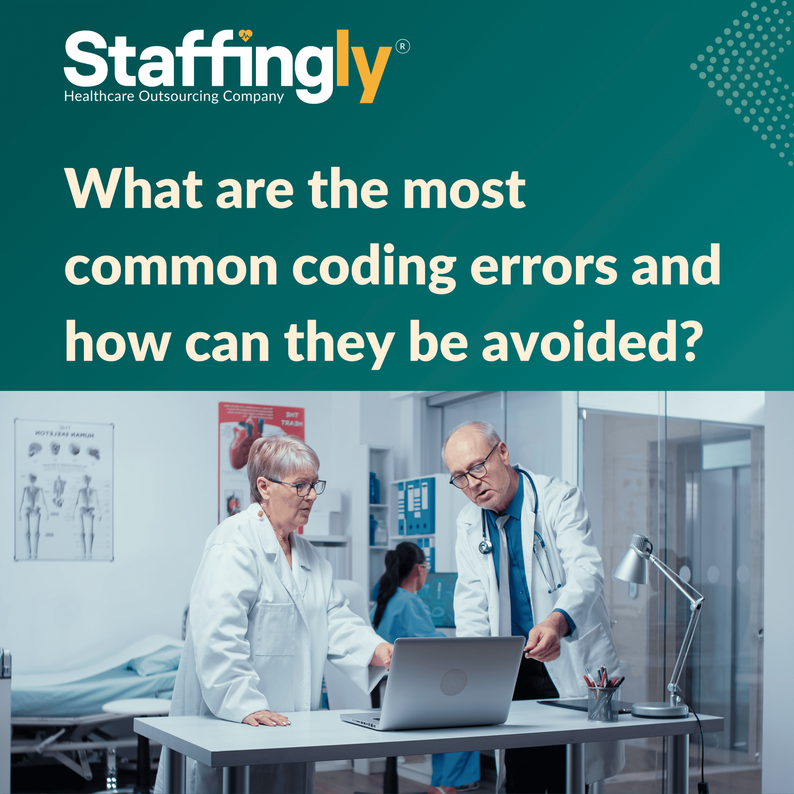 Medical coder reviewing codes to prevent errors and ensure accuracy