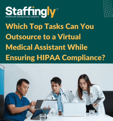 "Virtual Medical Assistant handling tasks for a medical practice while ensuring HIPAA compliance."