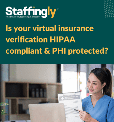 Secure virtual insurance verification ensuring HIPAA compliance