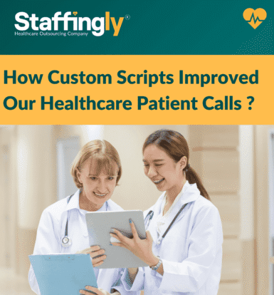 Healthcare staff using custom greeting scripts to create a warm and personalized patient experience.
