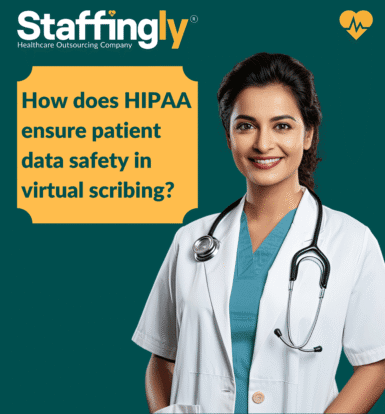 HIPAA compliance for virtual medical scribes