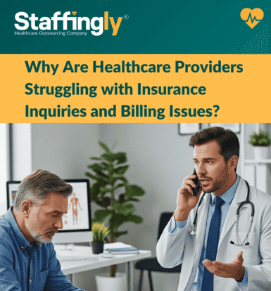 Healthcare providers managing insurance inquiries and billing issues