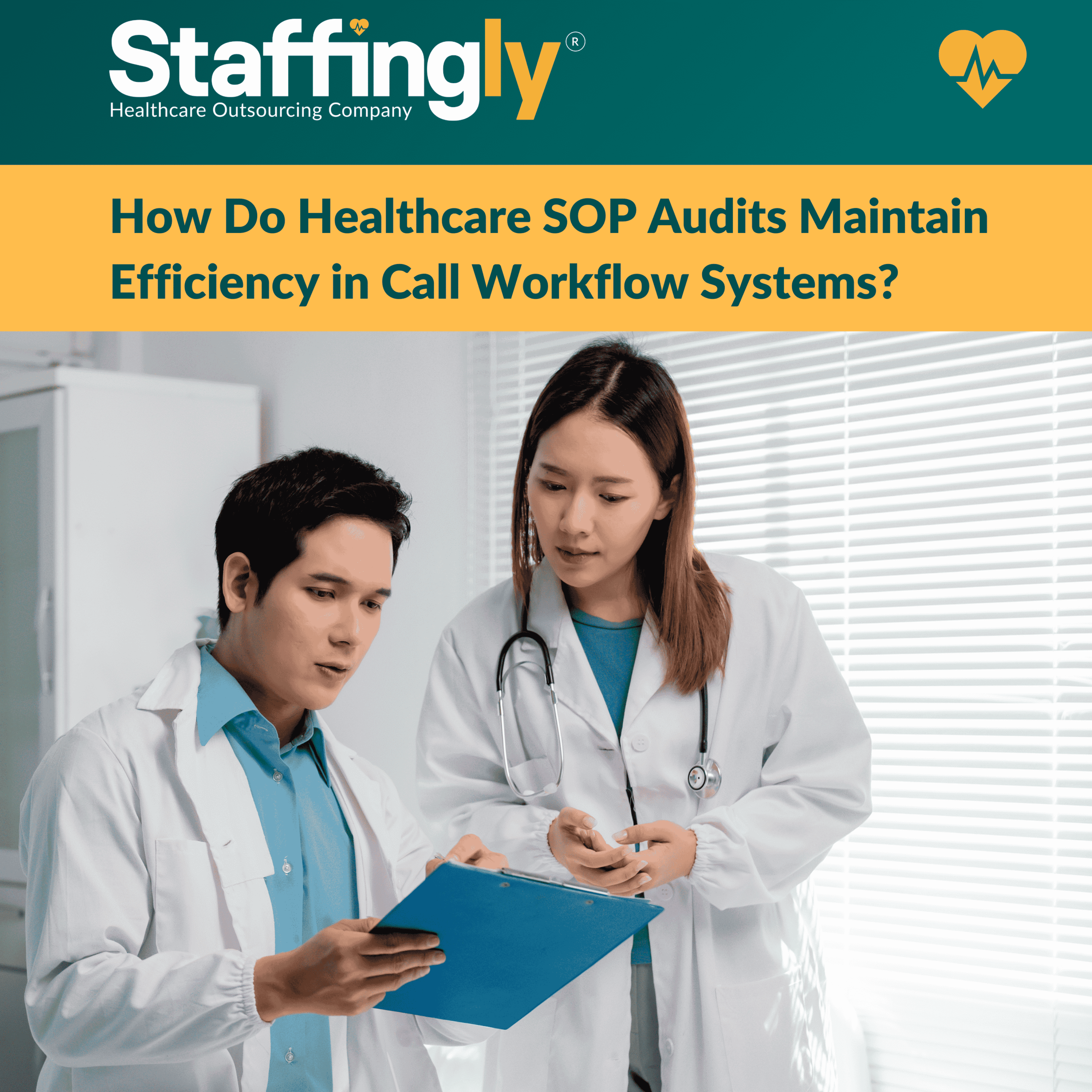 Healthcare SOP audits improving call workflow efficiency