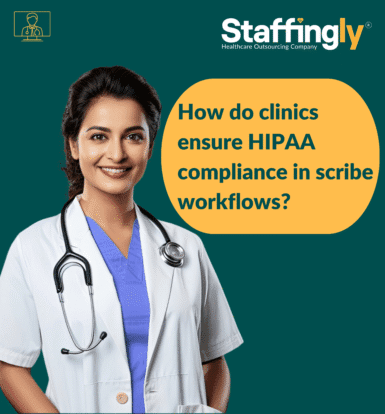 HIPAA-compliant scribe workflows with secure EMR access