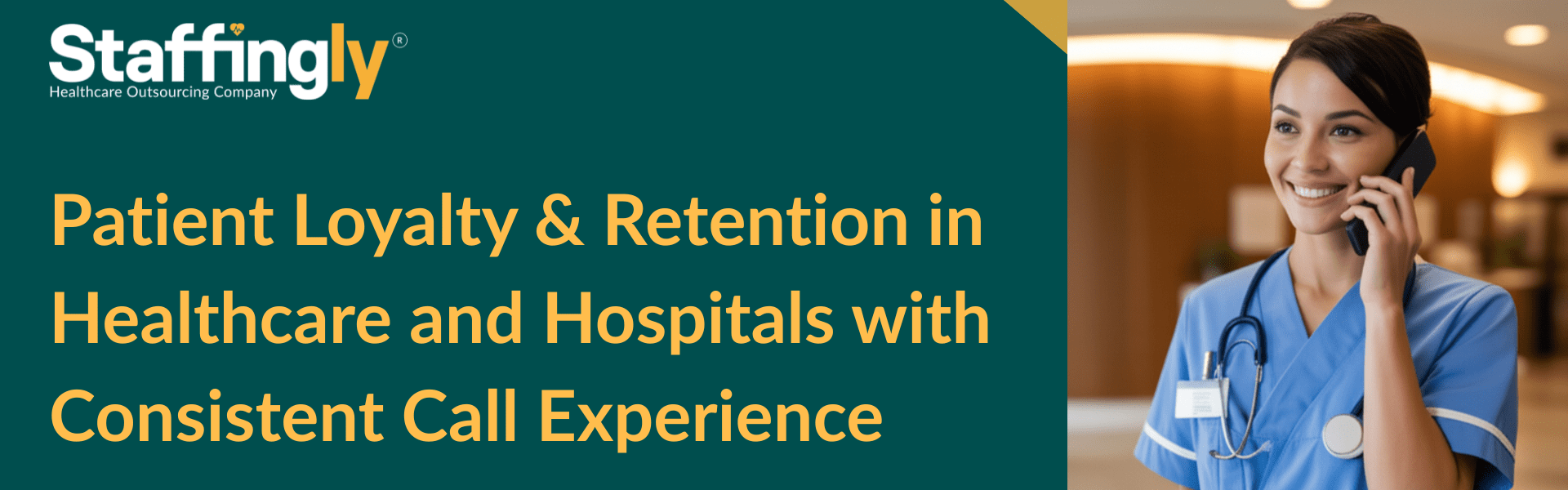 Consistent call experience in healthcare