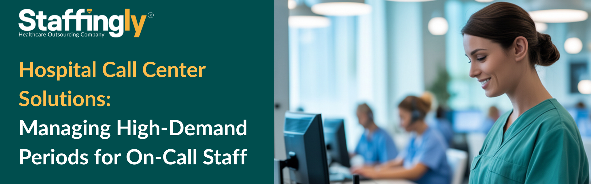 Peak-hour management hospital call centers