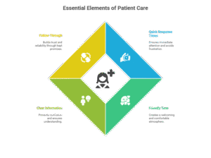 Consistent call experience in healthcare