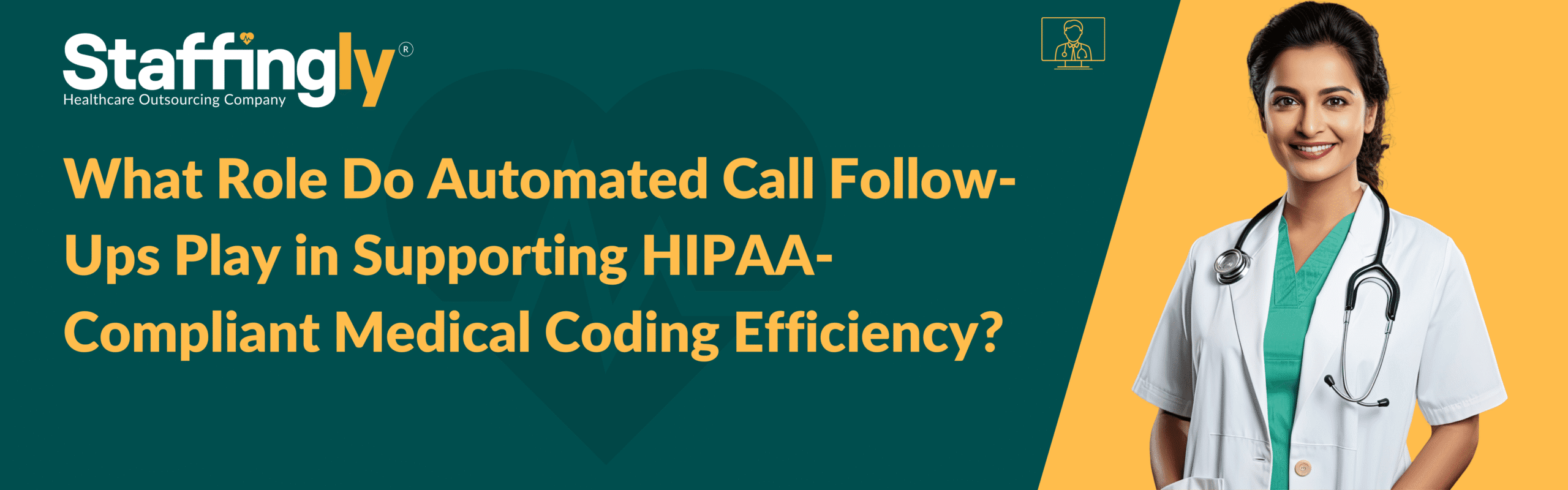 Automated call follow-ups supporting HIPAA-compliant medical coding efficiency in healthcare.