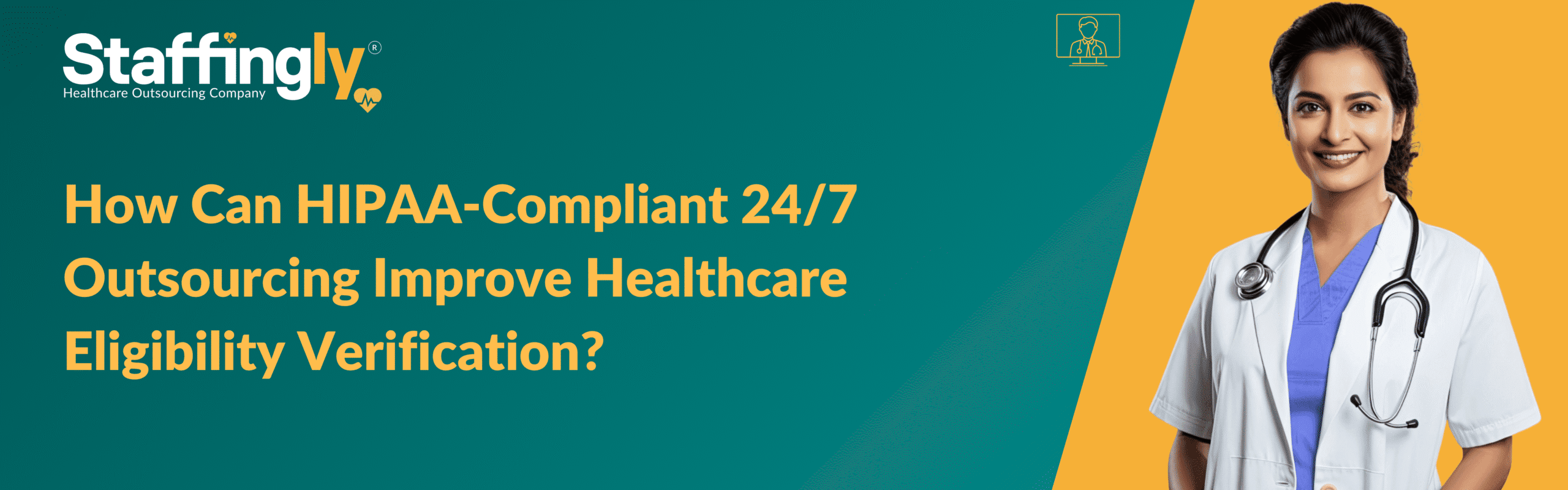 Outsourcing healthcare eligibility verification