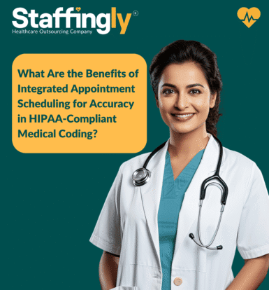 Integrated appointment scheduling system ensuring accurate medical coding and HIPAA compliance.