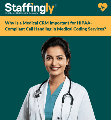 Medical CRM managing HIPAA-compliant call handling for accurate medical coding.