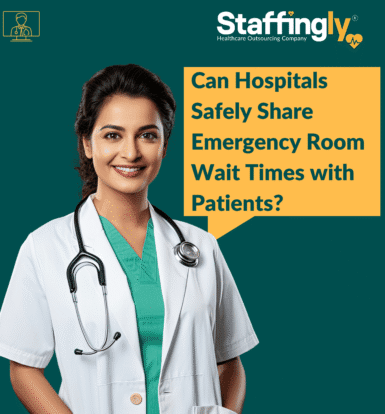 Hospital ER waiting room with patient triage process