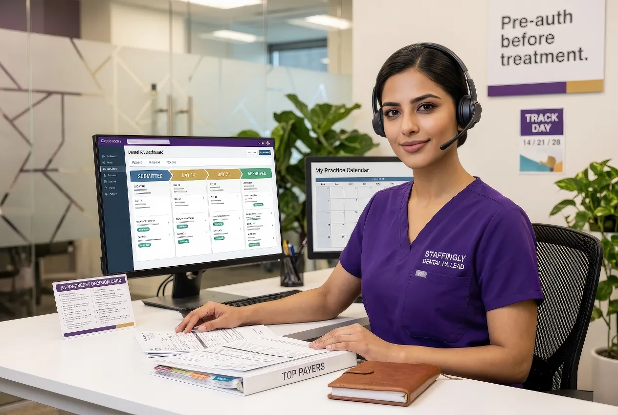 Dental prior authorization services