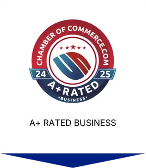 Chamber of Commerce A+ Rated Business - Staffingly