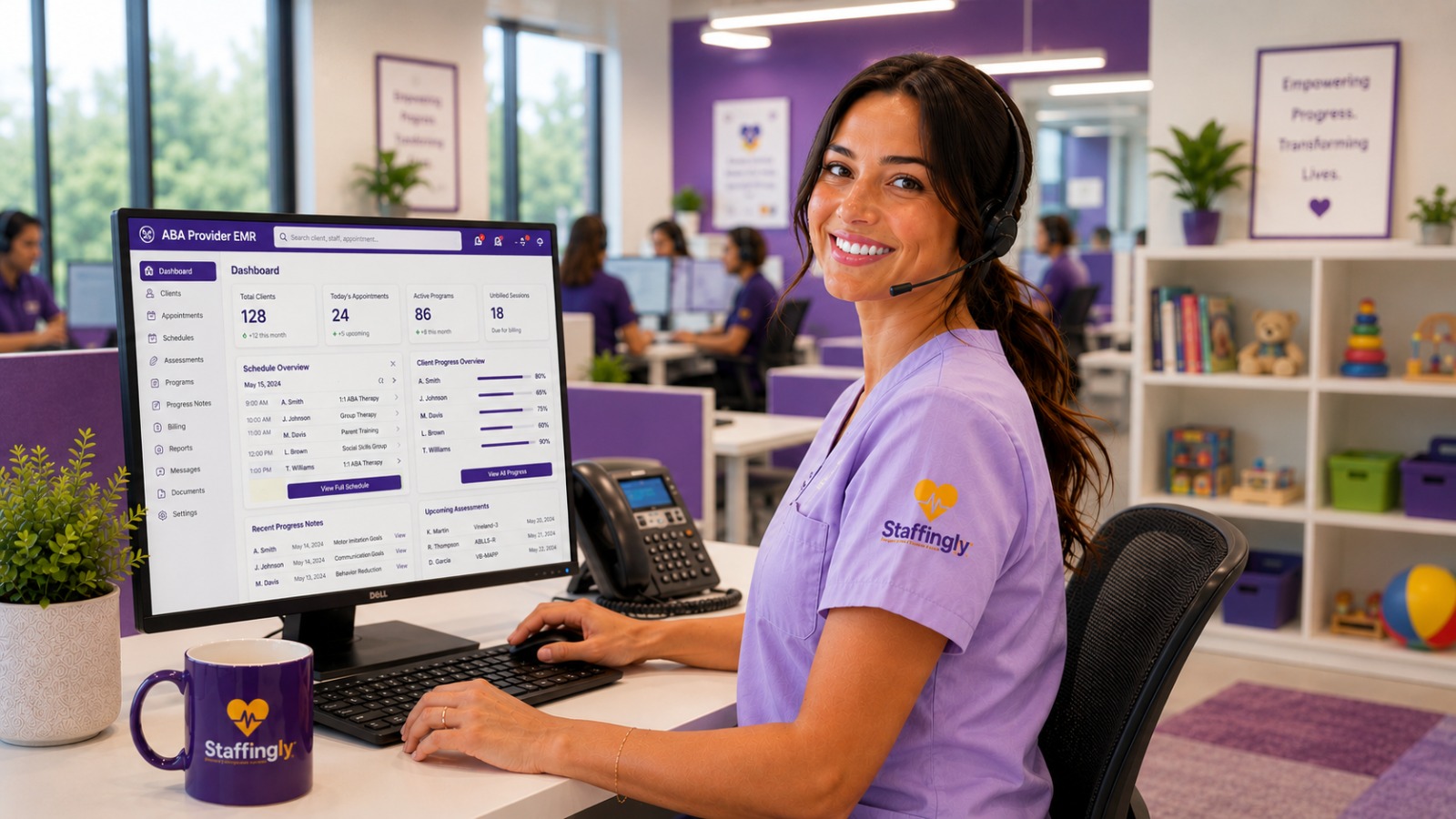 ABA billing, credentialing, and authorization services - Staffingly