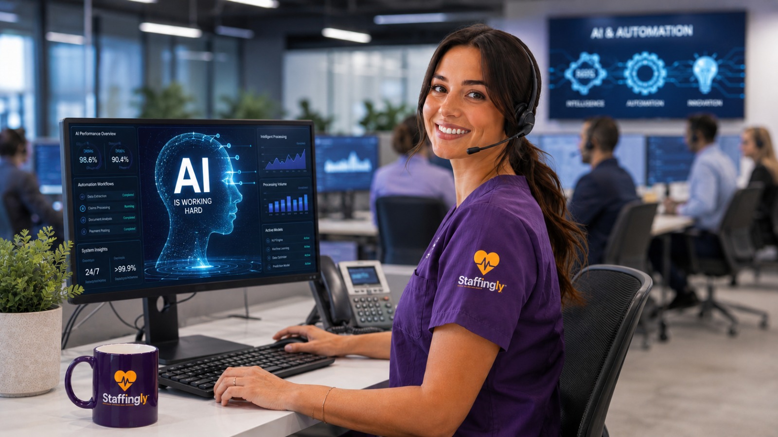 HIPAA-compliant hybrid AI virtual medical assistants