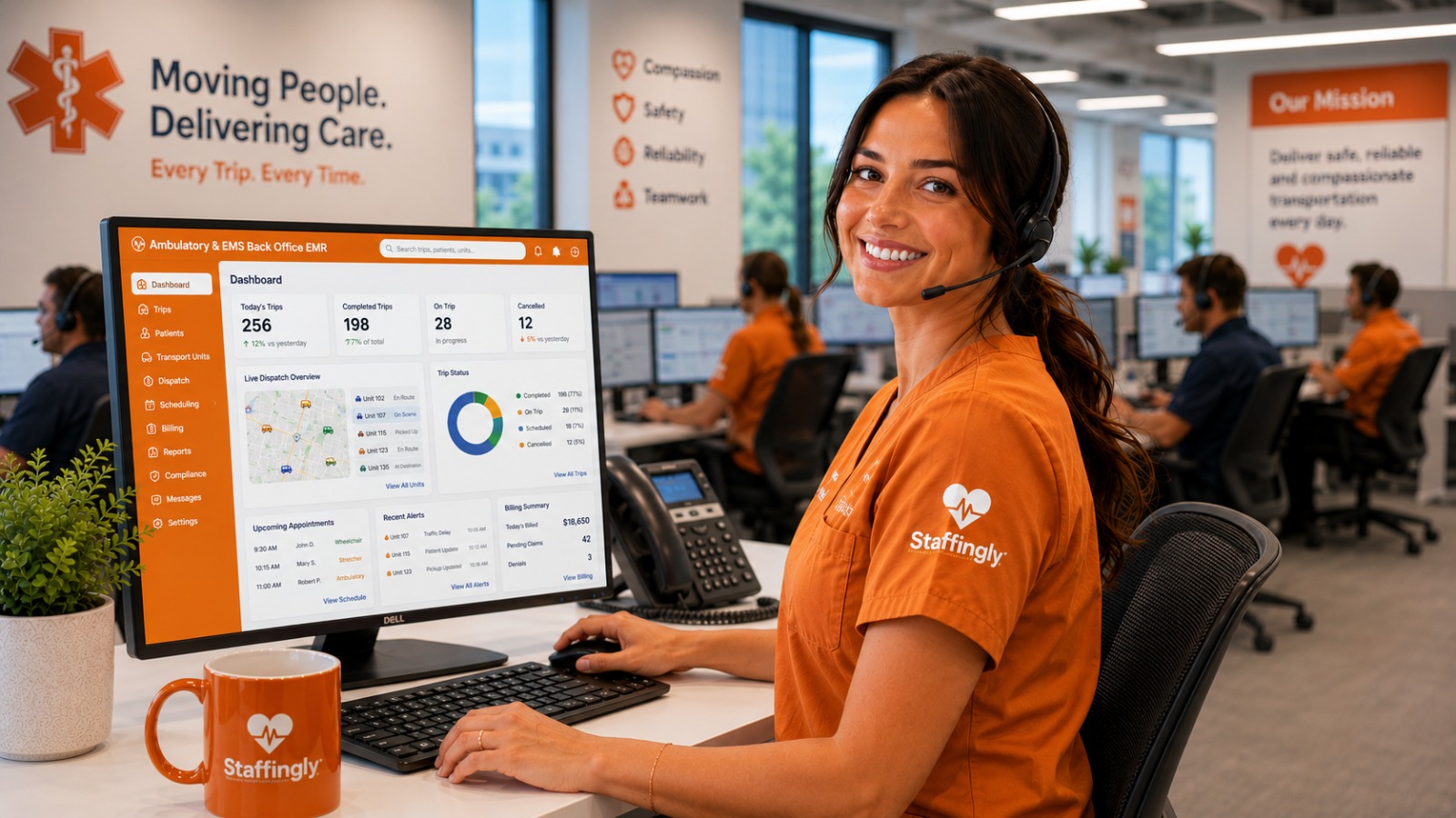 Ambulatory Surgery & EMS Billing Services - Staffingly remote ambulatory and EMS billing