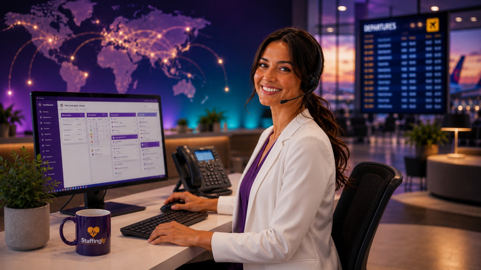 Medical Travel Patient Intake Assistant - Staffingly HIPAA-trained US-facing front desk