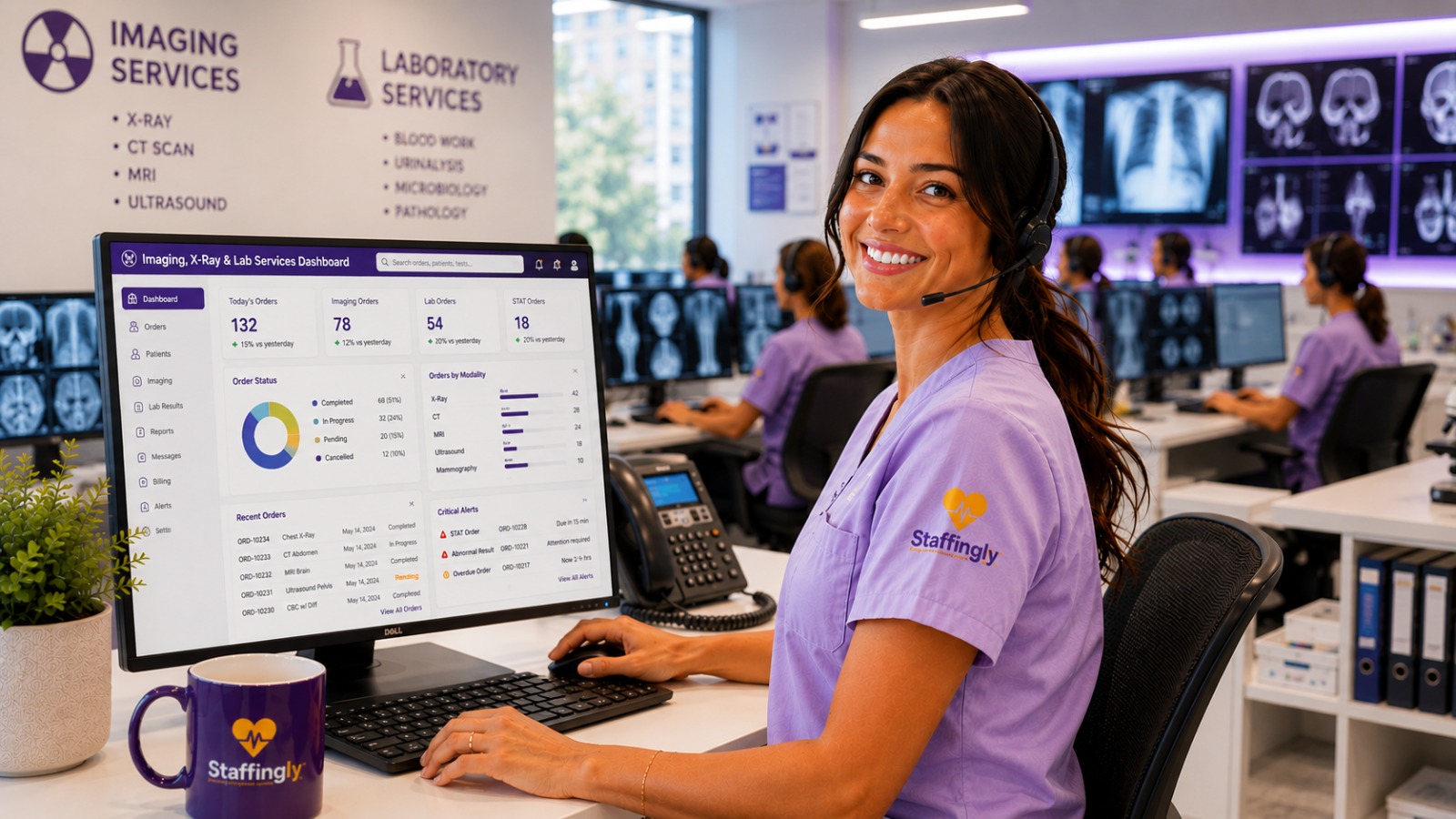 Remote Radiology Coding Services - Staffingly remote imaging and labs support