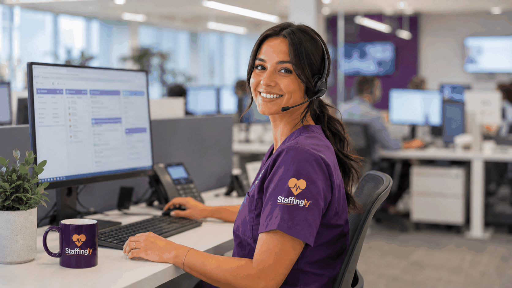 Staffingly medical virtual assistant and healthcare outsourcing demo