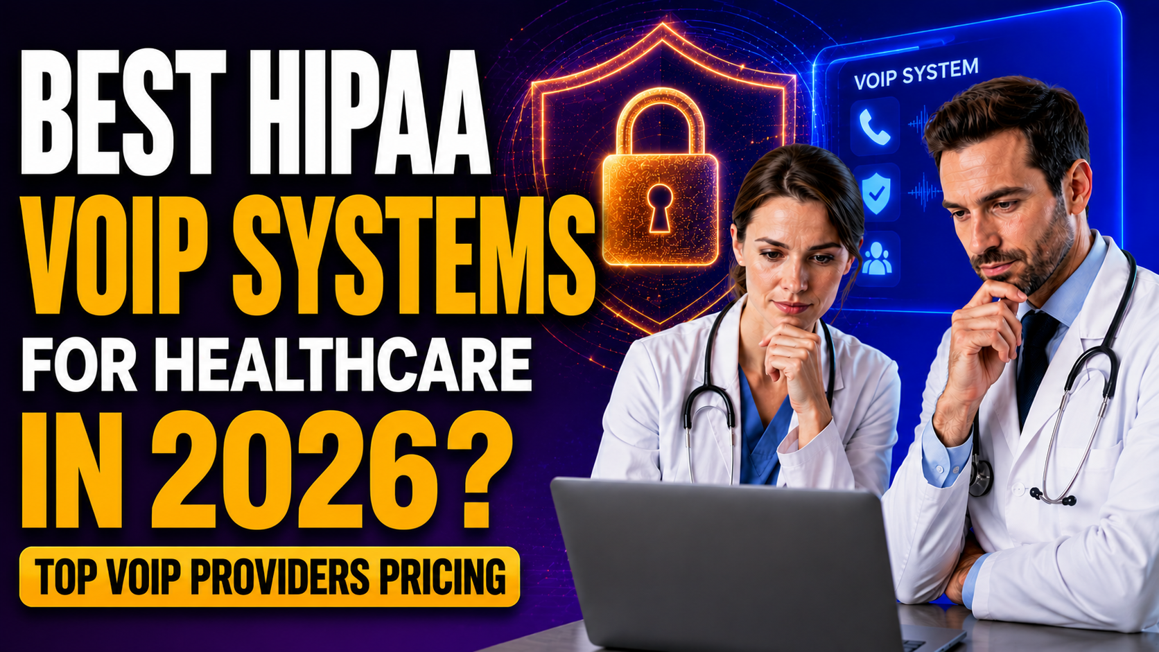 HIPAA-compliant VoIP setup for healthcare practices using remote front-desk staff